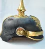 Prussian Landwehr Infantry Officers Pickelhaube with case. Visuel 9